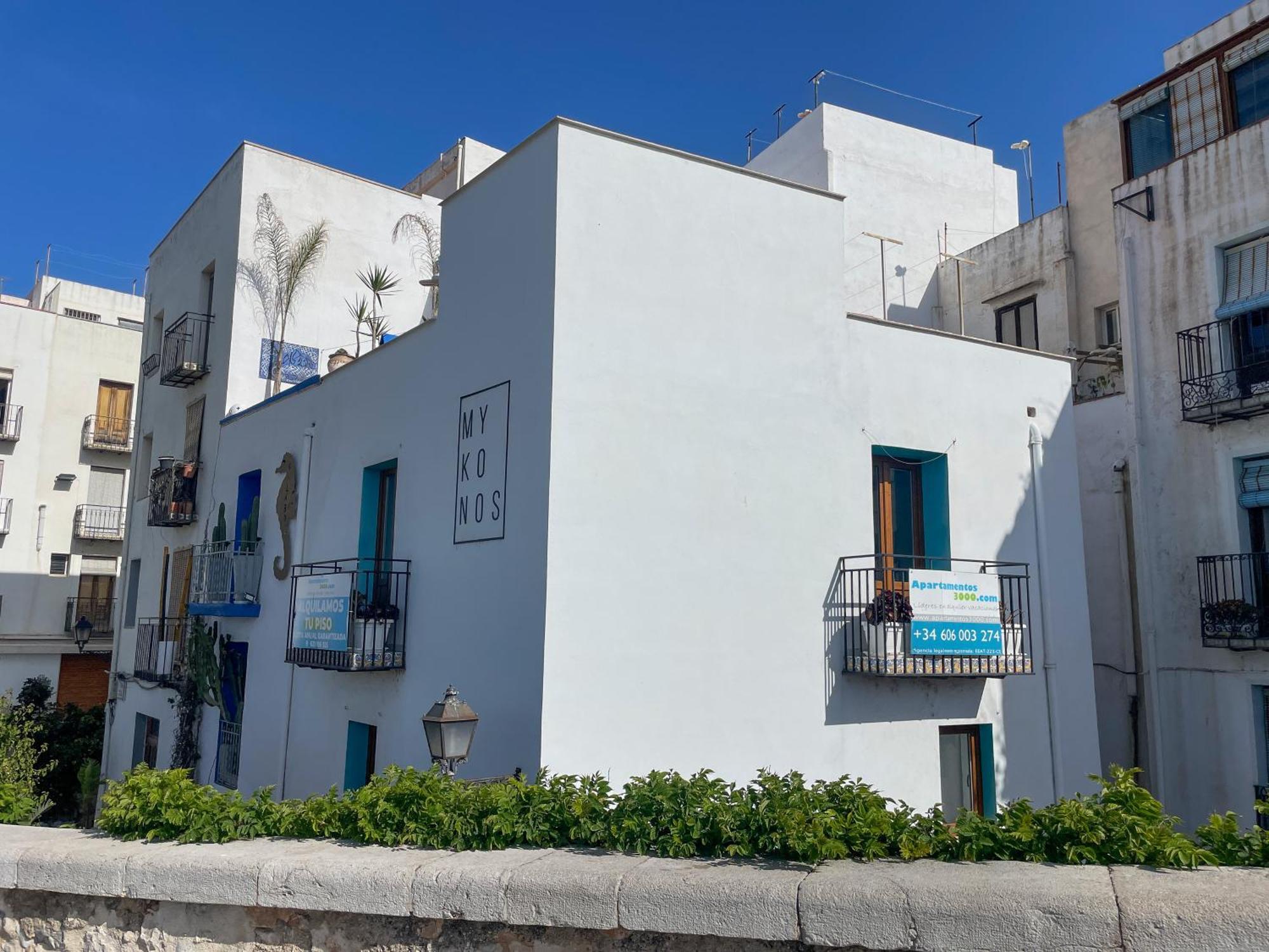 Apartamentos Mykonos 3000 Peniscola Bagian luar foto